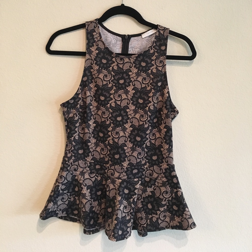 Peplum top